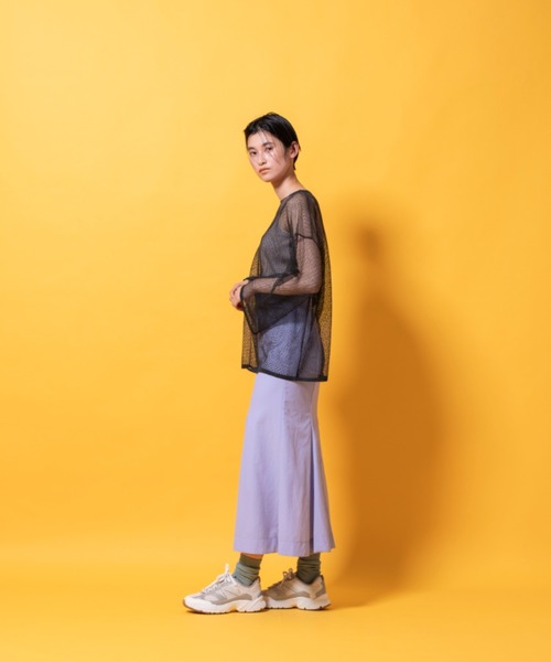 lautreamont BLEUBLANC(ロートレアモンブルーブラン)の「ナイロンマーメイドスカート(スカート・レディース・ホワイト/パープル/グレー/グリーン系その他・11号/9号)」の14枚目の写真