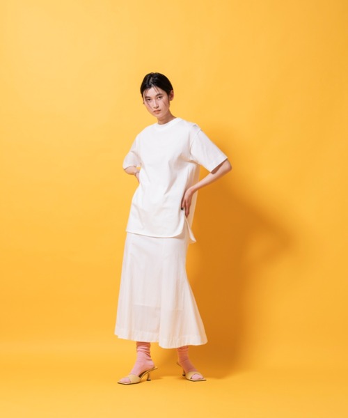 lautreamont BLEUBLANC(ロートレアモンブルーブラン)の「ナイロンマーメイドスカート(スカート・レディース・ホワイト/パープル/グレー/グリーン系その他・11号/9号)」の5枚目の写真