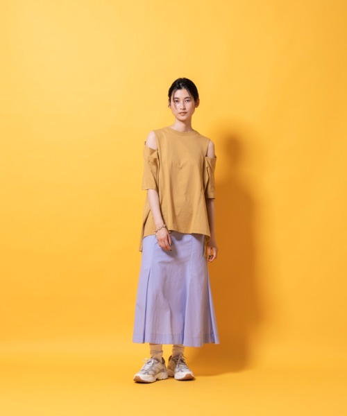 lautreamont BLEUBLANC(ロートレアモンブルーブラン)の「ナイロンマーメイドスカート(スカート・レディース・ホワイト/パープル/グレー/グリーン系その他・11号/9号)」の21枚目の写真