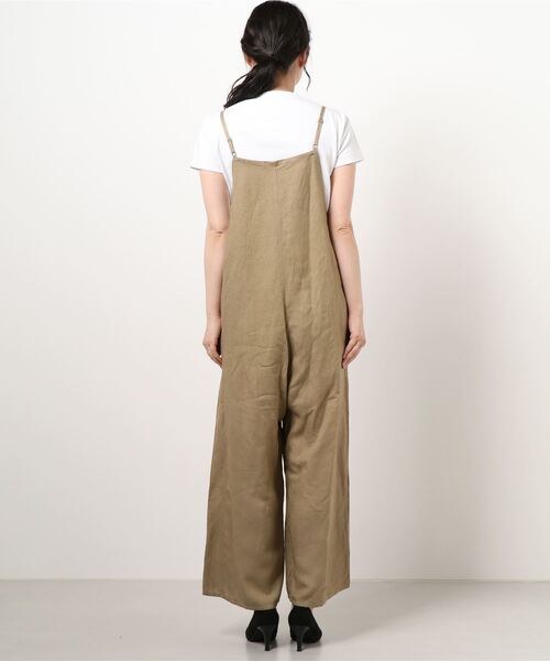 ZUCCa（ズッカ）の「(S)リラックスリネンツイル（つなぎ 