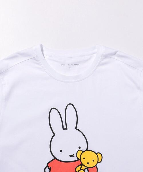 POP TRADING COMPANY（ポップトレーディングカンパニー）の「＜POP TRADING COMPANY＞ MIFFY BEAR T/Tシャツ（Tシャツ/カットソー・メンズ・ホワイト・LARGE/MEDIUM/SMALL/X-LARGE）」の2枚目の写真