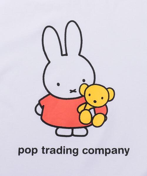 POP TRADING COMPANY（ポップトレーディングカンパニー）の「＜POP TRADING COMPANY＞ MIFFY BEAR T/Tシャツ（Tシャツ/カットソー・メンズ・ホワイト・LARGE/MEDIUM/SMALL/X-LARGE）」の3枚目の写真