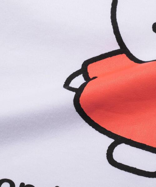 POP TRADING COMPANY（ポップトレーディングカンパニー）の「＜POP TRADING COMPANY＞ MIFFY BEAR T/Tシャツ（Tシャツ/カットソー・メンズ・ホワイト・LARGE/MEDIUM/SMALL/X-LARGE）」の4枚目の写真