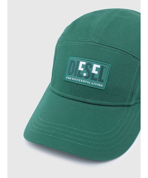 DIESEL（ディーゼル）の「メンズ キャップ ロゴ ラベル（キャップ・メンズ・ブルー/グリーン/ブラック/ホワイト・02）」の13枚目の写真
