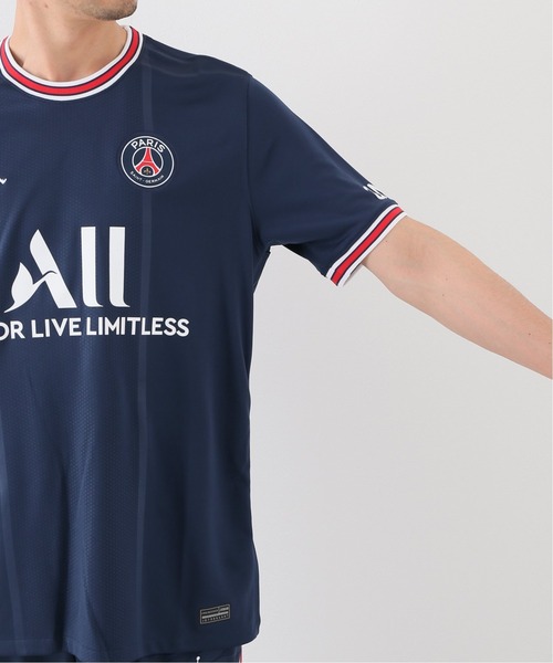 JORDAN BRAND(ジョーダンブランド)の「【JORDAN × Paris Saint-Germain】PSG MNK DF STAD JSY SS HM(Tシャツ/カットソー・メンズ・ネイビー・SMALL/MEDIUM/XX-LARGE/X-LARGE/LARGE)」の7枚目の写真