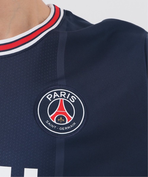 JORDAN BRAND(ジョーダンブランド)の「【JORDAN × Paris Saint-Germain】PSG MNK DF STAD JSY SS HM(Tシャツ/カットソー・メンズ・ネイビー・SMALL/MEDIUM/XX-LARGE/X-LARGE/LARGE)」の12枚目の写真