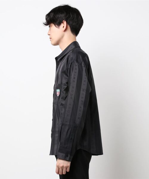 MARTINE ROSE（マーティンローズ）の「【Martine Rose / マーティン ローズ】DUEL L/S SHIRT（シャツ/ブラウス・メンズ・ブラック/ホワイト・SMALL/MEDIUM）」の3枚目の写真