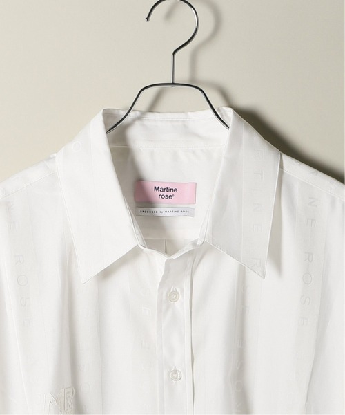 MARTINE ROSE（マーティンローズ）の「【Martine Rose / マーティン ローズ】DUEL L/S SHIRT（シャツ/ブラウス・メンズ・ブラック/ホワイト・SMALL/MEDIUM）」の9枚目の写真