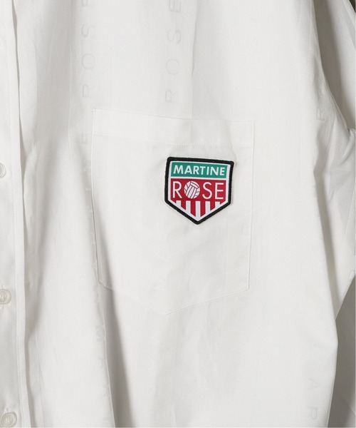 MARTINE ROSE（マーティンローズ）の「【Martine Rose / マーティン ローズ】DUEL L/S SHIRT（シャツ/ブラウス・メンズ・ブラック/ホワイト・SMALL/MEDIUM）」の14枚目の写真