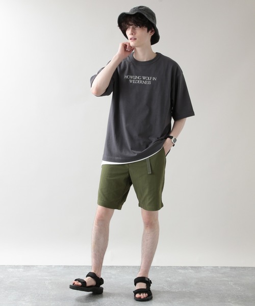 RAGEBLUE（レイジブルー）の「ナイロンオックス/カラークライミングショーツ/950349（チノパンツ・メンズ・ブラック/グリーン/オフホワイト/ベージュ/ネイビー/オリーブ・MEDIUM/LARGE）」の7枚目の写真