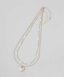JEANASIS | BEADS/HEARTネックレス/951704(ネックレス)