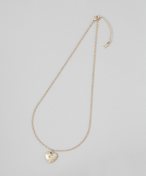 JEANASIS（ジーナシス）の「BEADS/HEARTネックレス/951704（ネックレス・レディース・ゴールド/シルバー・FREE）」の8枚目の写真