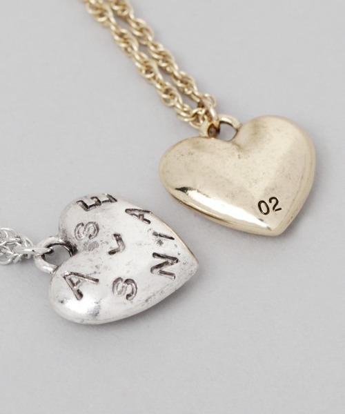 JEANASIS（ジーナシス）の「BEADS/HEARTネックレス/951704（ネックレス・レディース・ゴールド/シルバー・FREE）」の4枚目の写真