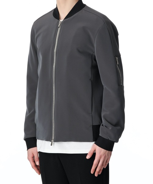 ATTACHMENT（アタッチメント）の「TA/PE DOUBLE FACE MA-1（MA-1・メンズ・グレー/ブラック・1/3/2）」の3枚目の写真