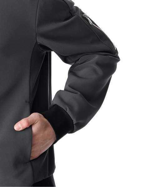 ATTACHMENT（アタッチメント）の「TA/PE DOUBLE FACE MA-1（MA-1・メンズ・グレー/ブラック・1/3/2）」の6枚目の写真