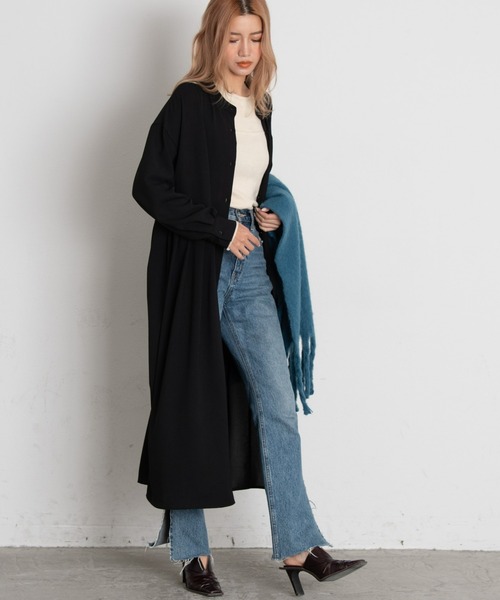 AIC.（エーアイシー）の「ウエストタックシャツワンピース（ワンピース・レディース・ブラック/ブラウン/カーキ/モカ・FREE）」の19枚目の写真