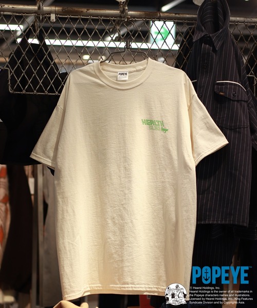 POPEYE（ポパイ）の「【POPEYE(TM)×relume】プリントTシャツ（Tシャツ/カットソー・メンズ・グレー/ブラック/ボルドー/ベージュ/ネイビー・LARGE/X-LARGE）」の15枚目の写真
