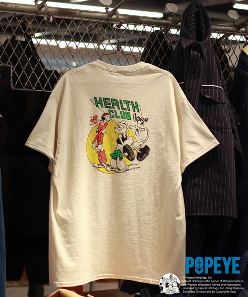 POPEYE Tシャツ（新品未使用）　ポパイ セール】【POPEYE(TM)×relume】プリントTシャツ（Tシャツ/カットソー