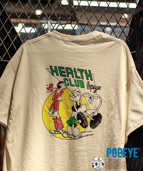 POPEYE（ポパイ）の「【POPEYE(TM)×relume】プリントTシャツ（Tシャツ/カットソー・メンズ・グレー/ブラック/ボルドー/ベージュ/ネイビー・LARGE/X-LARGE）」の14枚目の写真