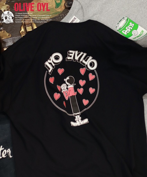 POPEYE(ポパイ)の「【POPEYE(TM)×relume】プリントTシャツ(Tシャツ/カットソー・メンズ・グレー/ブラック/ボルドー/ベージュ/ネイビー・LARGE/X-LARGE)」の22枚目の写真