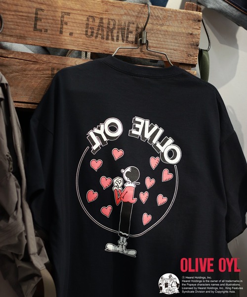 POPEYE（ポパイ）の「【POPEYE(TM)×relume】プリントTシャツ（Tシャツ/カットソー・メンズ・グレー/ブラック/ボルドー/ベージュ/ネイビー・LARGE/X-LARGE）」の9枚目の写真