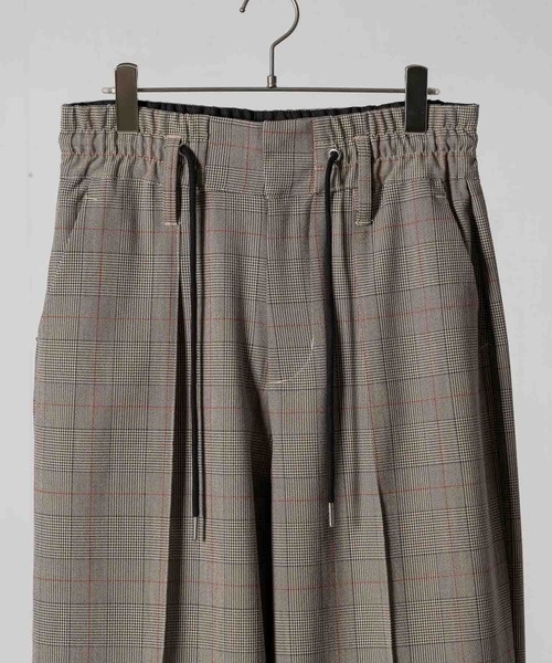 EDDEN ELLEN（エデンエレン）の「ワイドバギーチェックパンツ（その他パンツ・メンズ・グレー・SMALL/MEDIUM/LARGE/X-SMALL）」の6枚目の写真