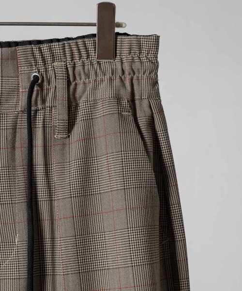 EDDEN ELLEN（エデンエレン）の「ワイドバギーチェックパンツ（その他パンツ・メンズ・グレー・SMALL/MEDIUM/LARGE/X-SMALL）」の7枚目の写真