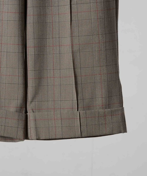 EDDEN ELLEN（エデンエレン）の「ワイドバギーチェックパンツ（その他パンツ・メンズ・グレー・SMALL/MEDIUM/LARGE/X-SMALL）」の8枚目の写真