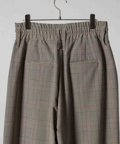 EDDEN ELLEN（エデンエレン）の「ワイドバギーチェックパンツ（その他パンツ・メンズ・グレー・SMALL/MEDIUM/LARGE/X-SMALL）」の9枚目の写真