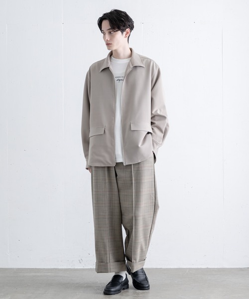 EDDEN ELLEN（エデンエレン）の「ワイドバギーチェックパンツ（その他パンツ・メンズ・グレー・SMALL/MEDIUM/LARGE/X-SMALL）」の11枚目の写真