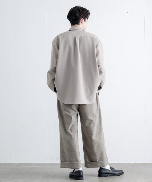 EDDEN ELLEN（エデンエレン）の「ワイドバギーチェックパンツ（その他パンツ・メンズ・グレー・SMALL/MEDIUM/LARGE/X-SMALL）」の13枚目の写真