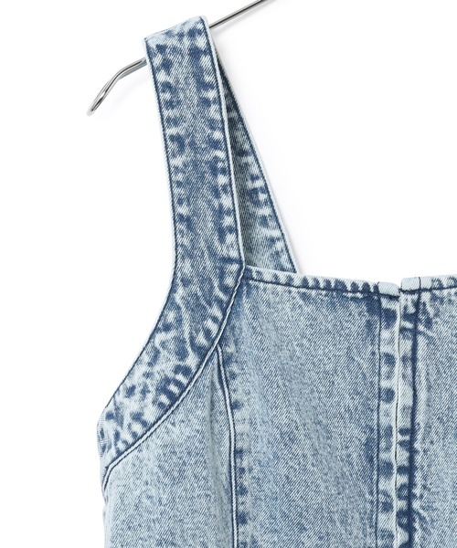 ADAM ET ROPE'(アダムエロペ)の「【セットアップ対応】サスティナブルデニムビスチェ(ベスト・レディース・ブルー系その他6・FREE)」の8枚目の写真