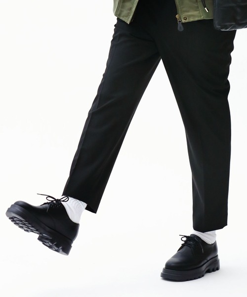 niko and...（ニコアンド）の「オリジナル厚底レースアップシューズ（ドレスシューズ・レディース・ブラック/アイボリー/ブラウン・SMALL/MEDIUM/LARGE）」の9枚目の写真