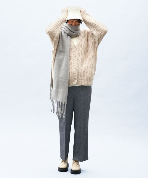 niko and...（ニコアンド）の「オリジナル厚底レースアップシューズ（ドレスシューズ・レディース・ブラック/アイボリー/ブラウン・SMALL/MEDIUM/LARGE）」の8枚目の写真