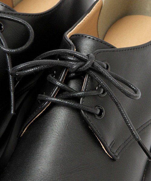 niko and...（ニコアンド）の「オリジナル厚底レースアップシューズ（ドレスシューズ・レディース・ブラック/アイボリー/ブラウン・SMALL/MEDIUM/LARGE）」の15枚目の写真