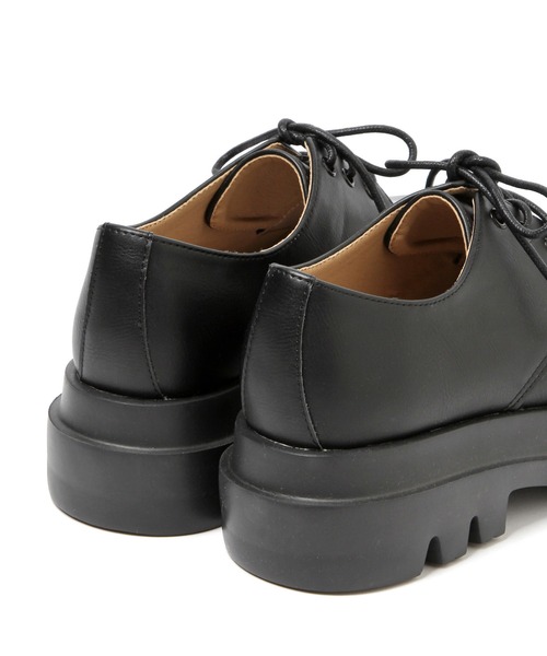 niko and...（ニコアンド）の「オリジナル厚底レースアップシューズ（ドレスシューズ・レディース・ブラック/アイボリー/ブラウン・SMALL/MEDIUM/LARGE）」の21枚目の写真