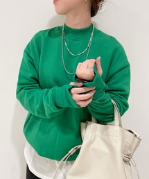 SHENERY | バックボリューム裏毛プルオーバー(スウェット)