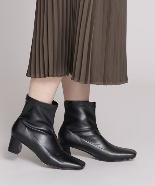 セール ストレッチショートブーツ ブーツ Nano Universe ナノユニバース のファッション通販 Zozotown