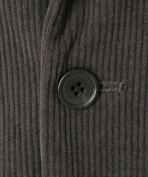 JOURNAL STANDARD relume（ジャーナルスタンダード　レリューム）の「TECH コーデュロイ WASHABLE ジャケット（テーラードジャケット・メンズ・ブラック/ブラウン/グレー・S/M/L）」の10枚目の写真