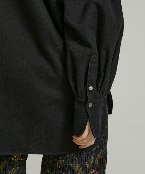 EBONY(エボニー)の「【EBONY(エボニー)】レースアップブラウス E21AW/T-01(シャツ/ブラウス・レディース・ブラック/ベージュ・2)」の16枚目の写真