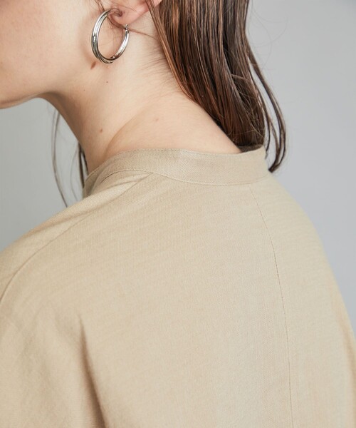 EBONY(エボニー)の「【EBONY(エボニー)】レースアップブラウス E21AW/T-01(シャツ/ブラウス・レディース・ブラック/ベージュ・2)」の14枚目の写真