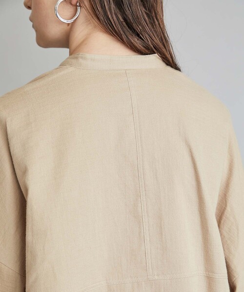 EBONY(エボニー)の「【EBONY(エボニー)】レースアップブラウス E21AW/T-01(シャツ/ブラウス・レディース・ブラック/ベージュ・2)」の17枚目の写真