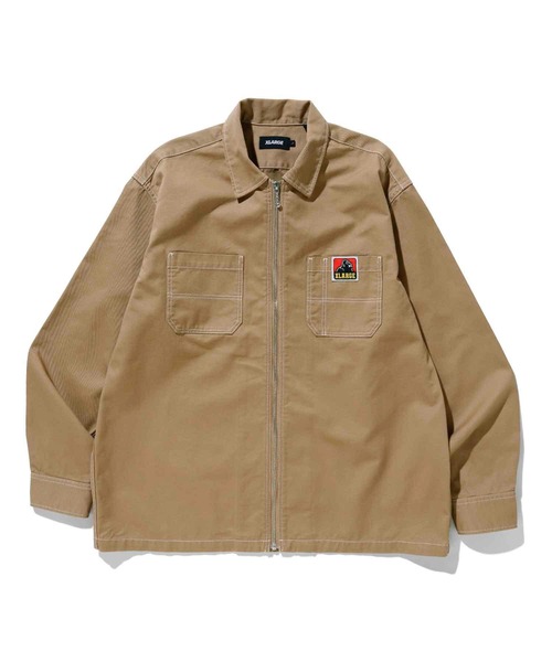 XLARGE(エクストララージ)の「STITCHED WORK SHIRT(シャツ/ブラウス・メンズ・ブラック/ベージュ/オリーブ・M/S/L/XL)」の6枚目の写真