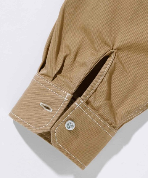 XLARGE(エクストララージ)の「STITCHED WORK SHIRT(シャツ/ブラウス・メンズ・ブラック/ベージュ/オリーブ・M/S/L/XL)」の8枚目の写真