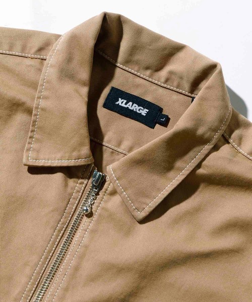 XLARGE(エクストララージ)の「STITCHED WORK SHIRT(シャツ/ブラウス・メンズ・ブラック/ベージュ/オリーブ・M/S/L/XL)」の9枚目の写真