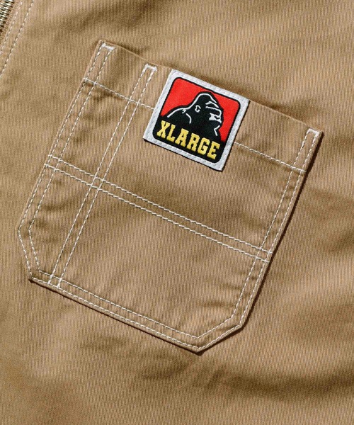 XLARGE(エクストララージ)の「STITCHED WORK SHIRT(シャツ/ブラウス・メンズ・ブラック/ベージュ/オリーブ・M/S/L/XL)」の10枚目の写真