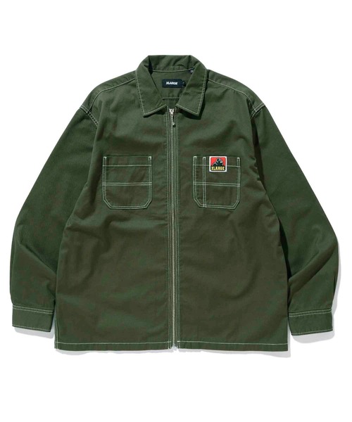 XLARGE(エクストララージ)の「STITCHED WORK SHIRT(シャツ/ブラウス・メンズ・ブラック/ベージュ/オリーブ・M/S/L/XL)」の19枚目の写真
