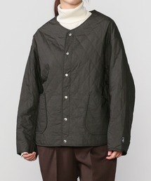 ORCIVAL | 【ORCIVAL】タイプライター キルトカラーレスジャケット WOMEN(ノーカラージャケット)