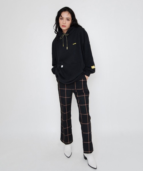 Levi's（リーバイス）の「Levi's/リーバイス ORON HOODIE CAVIAR（パーカー・レディース・ブラック・M/XS/S）」の14枚目の写真