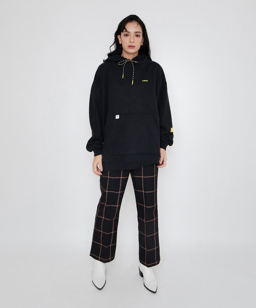 Levi's（リーバイス）の「Levi's/リーバイス ORON HOODIE CAVIAR（パーカー・レディース・ブラック・M/XS/S）」の6枚目の写真